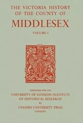 A History of the County of Middlesex cover