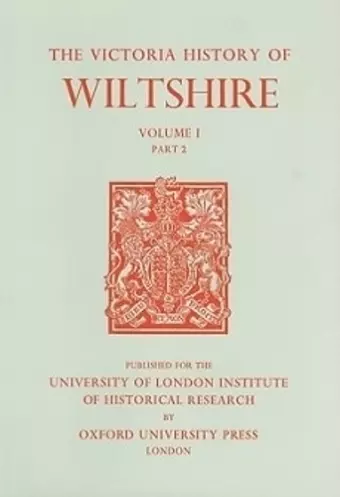 A History of Wiltshire cover