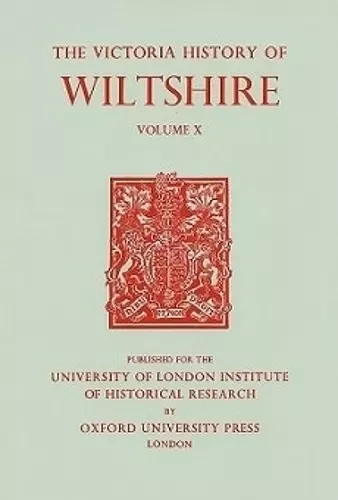 A History of Wiltshire cover