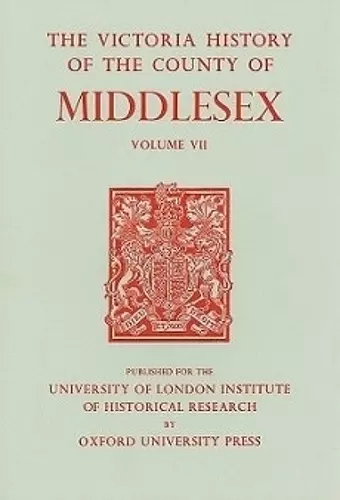 A History of the County of Middlesex cover