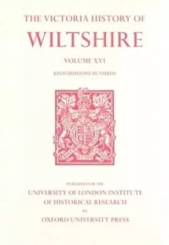 A History of Wiltshire cover