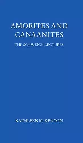 Amorites and Canaanites cover