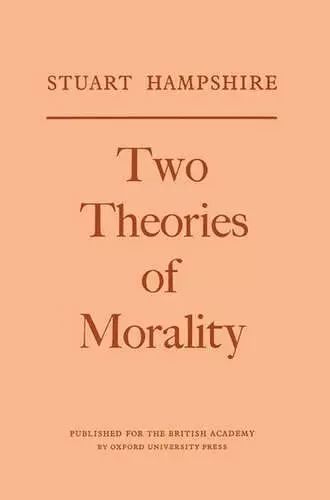 Two Theories of Morality cover