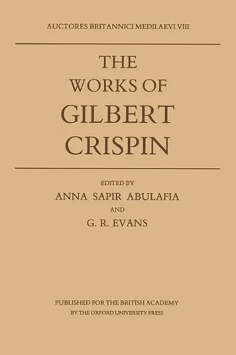 The Works of Gilbert Crispin cover