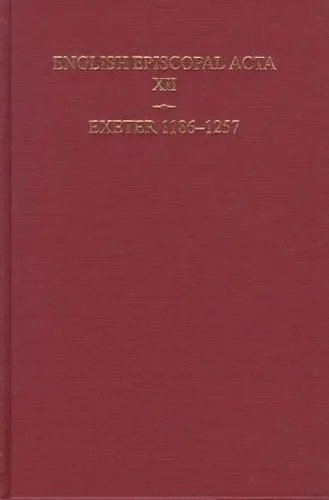 Exeter 1186-1257 cover