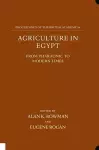 Agriculture in Egypt from Pharaonic to Modern Times cover