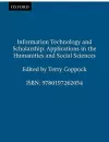 Information Technology and Scholarship cover
