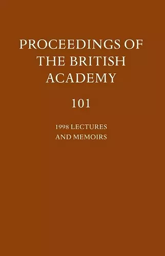 1988 Lectures and Memoirs cover