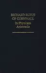 Richard Rufus of Cornwall cover