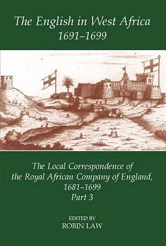 The English in West Africa, 1691-1699 cover