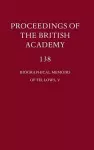 Biographical Memoirs of Fellows, V cover