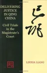 Delivering Justice in Qing China cover