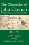 The Chronicles of John Cannon, Excise Officer and Writing Master, Part 2 cover