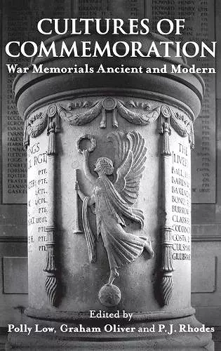 Cultures of Commemoration cover