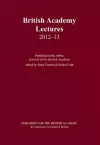 British Academy Lectures 2012-13 cover