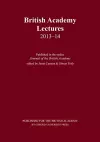 British Academy Lectures 2013-14 cover