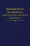 Richard Rufus of Cornwall cover