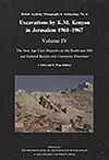 Excavations by K M Kenyon in Jerusalem, Volume 4 cover