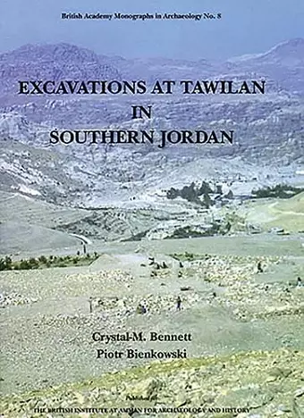 Excavations at Tawilan in Southern Jordan cover