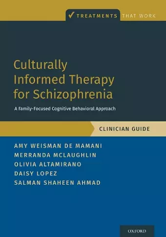 Culturally Informed Therapy for Schizophrenia cover