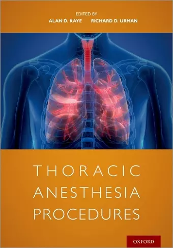 Thoracic Anesthesia Procedures cover