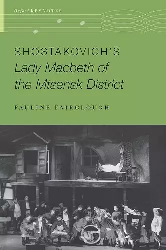 Shostakovich's Lady Macbeth of the Mtsensk District cover