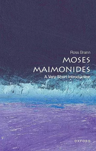 Moses Maimonides cover