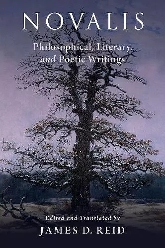 Novalis: Philosophical, Literary, and Poetic Writings cover