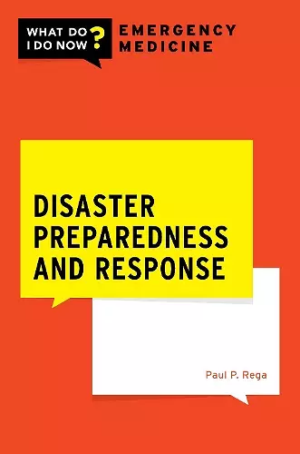 Disaster Preparedness and Response cover