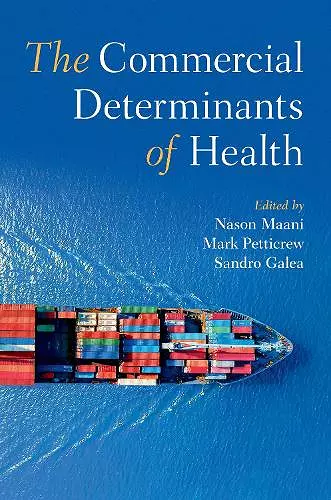 The Commercial Determinants of Health cover