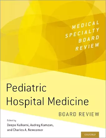 Pediatric Hospital Medicine Board Review cover