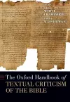 The Oxford Handbook of Textual Criticism of the Bible cover