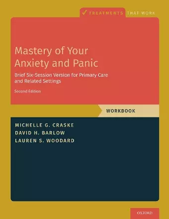 Mastery of Your Anxiety and Panic cover