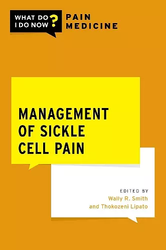 Management of Sickle Cell Pain cover