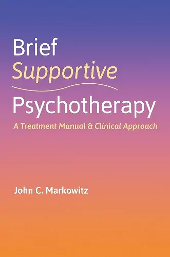 Brief Supportive Psychotherapy cover