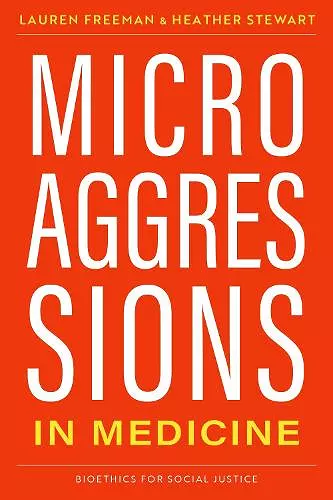 Microaggressions in Medicine cover