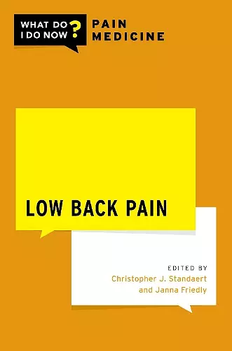 Low Back Pain cover