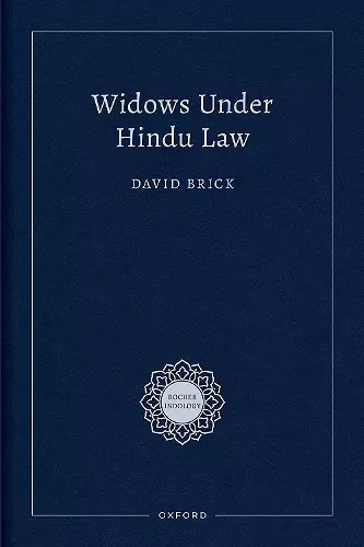 Widows Under Hindu Law cover