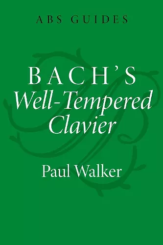 Bach's Well-Tempered Clavier cover