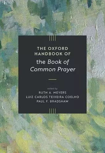 The Oxford Handbook of the Book of Common Prayer cover
