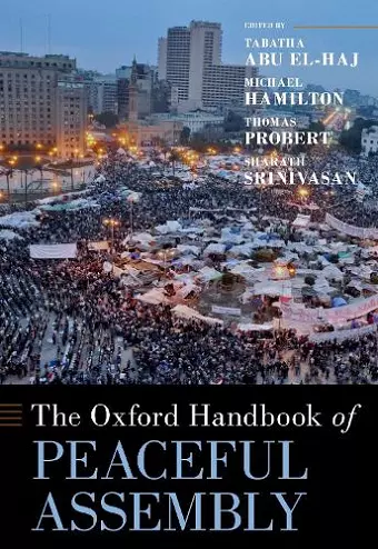 The Oxford Handbook of Peaceful Assembly cover