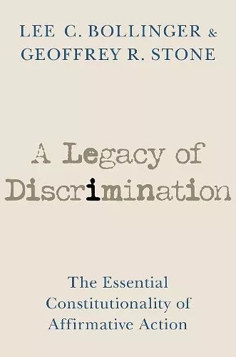 A Legacy of Discrimination cover