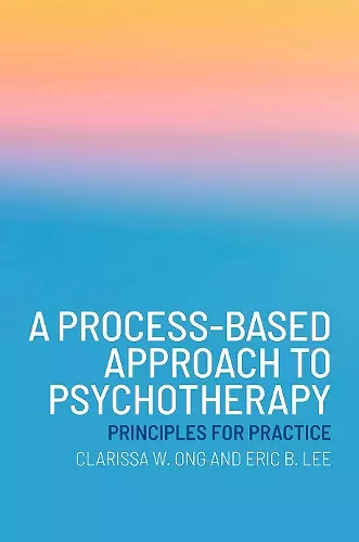 A Process-Based Approach to Psychotherapy cover