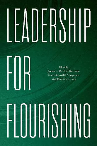 Leadership for Flourishing cover