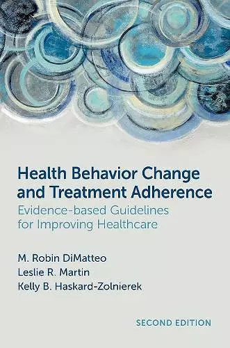 Health Behavior Change and Treatment Adherence cover