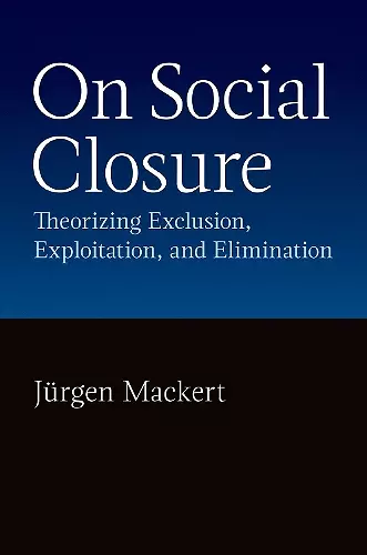On Social Closure cover