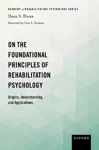 On the Foundational Principles of Rehabilitation Psychology cover