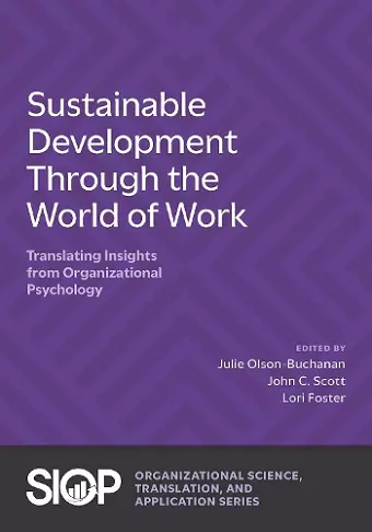 Sustainable Development Through the World of Work cover