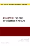 Evaluation for Risk of Violence in Adults cover