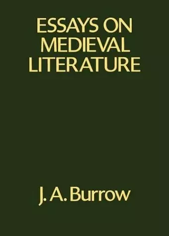 Essays on Medieval Literature cover